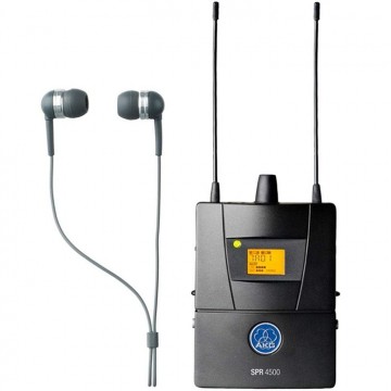 Bộ thu tín hiệu không dây đeo thắt lưng AKG SPR4500 IEM (tai nghe đi kèm)